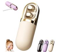 S13 Vibration Massage Bluetooth Headphones, Bluetooth 6.0 Wireless Sleep Earbuds for Side Sleepers with Invisible Fit & Waterproof Case, Vibration Earphone Case for Massage During Sleep (Skin color)