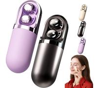 S13 Vibration Massage Bluetooth Headphones, Invisible Ear Plugs for Side Sleepers, Waterproof Vibration Earphone Case, Provide Relaxation, Ideal for Use During Leisure Sleep (Purple+Black)
