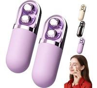 S13 Vibration Massage Bluetooth Headphones, Invisible Ear Plugs for Side Sleepers, Waterproof Vibration Earphone Case, Provide Relaxation, Ideal for Use During Leisure Sleep (Purple*2)