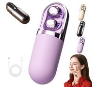 S13 Vibration Massage Bluetooth Headphones, Invisible Ear Plugs for Side Sleepers, Waterproof Vibration Earphone Case, Provide Relaxation, Ideal for Use During Leisure Sleep (Purple)