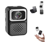 S130 Mini Digital Camera, 0.96-Inch HD Retro Compact CCD Thumb Camera, Portable Thumb Cameras for Travel, Concerts, Study and Recording (32G,Black)