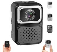 S130 Mini Digital Camera, 0.96-Inch HD Travel Retro Compact Ccd Thumb Camera, Mini Cameras Keychain,Tiny Cameras, Porable Mini Digital Camers, For Students (Black,No Card)