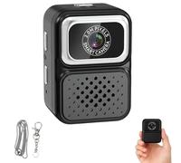 S130 Mini Digital Camera, 0.96-Inch HD Travel Retro Compact Thumb Camera, Keychain Cameras, Travel Study Record, For Students & Travelers, The Creative Gift (128GB Memory,Black)