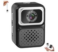 S130 Mini Digital Camera, 0.96-Inch HD Travel Retro Compact Thumb Camera, Tiny Cameras Keychain, 32/64/128GB Storage, for Travel Study Recording (32G,Black)