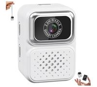 S130 Mini Digital Camera, 0.96-Inch HD Travel Retro Compact Thumb Camera, Tiny Cameras Keychain, 32/64/128GB Storage, for Travel Study Recording (128G,White)