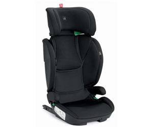 S174-179 Cam Car Seat Corsa Nero - Protección lateral de la cabeza, reposacabezas ajustable de 9 alturas, guía de cinturón, asiento con reposabrazos, fundas extraíbles, 100-150 cm, asiento de coche