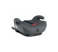 S175-180 Cam Isofix I-Size Booster Seat Vista Asiento de coche gris, asiento acolchado, reposabrazos, equipado con conectores isofix ajustables, cinturón de seguridad de coche de 3 puntos o