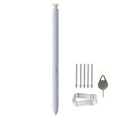 S25 Ultra Pen - Bolígrafo de repuesto para Samsung Galaxy S25 Ultra Stylus Pen 5G todas las versiones EJ-PS938BBEGUJ. Lápiz capacitivo táctil con 5 puntas/puntas (blanco/azul)