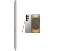 S25 Ultra S - Bolígrafo de repuesto para Samsung Galaxy S25 Ultra 5G todas las versiones, lápiz capacitivo táctil + 5 puntas/puntas (gris)