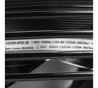 S2D300-AP02-30 Ventilador de refrigeración 300 mm, 400 V, 0,36/0,48 A, 210/300 W, 2580/2750 RPM