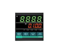 S2IZ5O Salida Dual SSR y relé CH102 CH402 CH702 CH902 LCD Digital PID Controlador de Temperatura Inteligente 100-240VAC(CH402 MV AB)