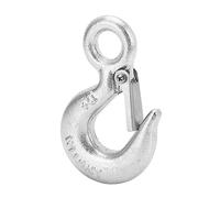 S304 Stainless Steel Grab Hook 0.5T | High - Performance Crane Lifting Rigging Accessory | Oxidation for Construction/Forestry/Transportation | 96mm Replacement Hardware