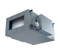 S32, unidad de suministro de aire Blaubox EC ME 1000-12 R de Blauberg, con calentador eléctrico de 12kW, 400x200mm BL - 8105272