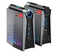 S3A Mini PC Gaming, AMD Ryzen 9 6900HX (hasta 4,9 GHz), 16GB DDR5 512GB SSD, Radeon RX 680M RGB Mini Ordenadores【2.5G LAN/WiFi 6/BT5.2/Modo Ajustable】