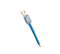 S44 100PCS 14-13 AWG 2.5mm2 Non-Stripping Cable Wire Wiring Connectors Quick Splice Crimp U Type Insulated Spade Terminals