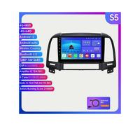 (S5)2din Android Car Radio Stereo for Hyundai Sante Fe 2 2006 2007 2008-2012 Multimedia Video Player GPS Autoradio Carplay 7862S