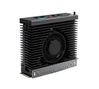 S50 M.2 2280 Disco de Estado Sólido Refrigerador con Control de Temperatura Inteligente Ventilador de Turbina PWM Pantalla IPS A Color MCU Negro