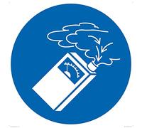 S60 - Señal de detector de gas (600 x 600 mm)