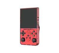 S600 Retro Game Console 128G Open Source Linux 4.0Inch IPS Screen Handheld Video Player with 18000+ Games Red