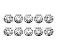 S627Z Stainless Steel Ball Bearings 10Pcs | High Speed 7x22x7mm Skate Bearings | Low Friction Sealed Bearings for Roller Skates/Skateboards/Longboards