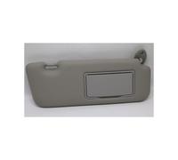 (S6S7 BeigWhite Right) Alette parasole anteriori Figzero per auto, sinistra e destra, con specchio per