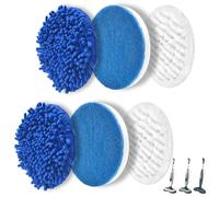 S7001 - Kit de almohadillas de vapor y fregona mejoradas, repuesto para Shark S8201 S8001 S7000 S7201 S7000AMZ S7005 S7020 S7001C, almohadillas multifunción todo en uno para mopa de vapor