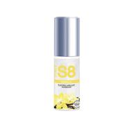 S8 Lubricante Íntimo con Sabor a Vainilla, Base de Agua, 125 ml, Sin Parabenos ni Gluten