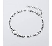 S925 Anklet, Thai Student Shiny Fish-Shaped Jewelry s925 Anklet