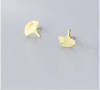 S925 Fashion Ginkgo Leaf Earrings Literary Earrings en, 925