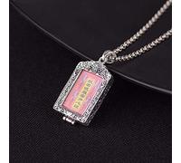 S925 Mujer Simple Hombre Estilo Étnico Colgante Corazón Budista Personalidad Diseñador de Moda Tendencia de Regalos, LJBLEUSK