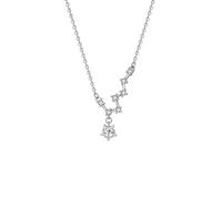 S925 Necklace Star Zircon Clavicle Chain Jewelry
