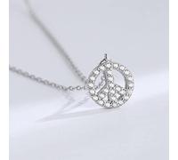 S925 Small Airplane Necklace Female Clavicle Chain Frigid Necklace