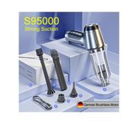 (S95000 Set 1) Aspirapolvere per auto wireless, mini aspirapolvere portatile, tastiera per auto e casa