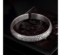 S999 Pure Peony Flower Lady Open Birthday Present Jewelry Women‘s Women's Bracelets