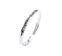 S999 Pure Retro Men and Women Pareja Open Bangle Jewelry Cumpleaños Pulseras para Mujeres