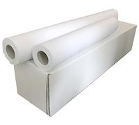 Sa.Ba.Cart 17361005050P00080 - Paquete de 4 rollos para plotter A1, papel mate Inkjet, 610 mm x 50 m, orificio 50, 80 g/m²