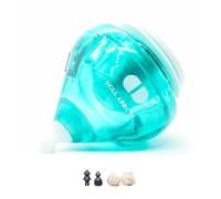 SA Ball Bearing Spin Top - Turquesa Oscuro (Incluye Accesorios de peonza, aplicación para Aprender Trucos de Spintop, Trompo)