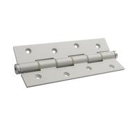 SA Bisagra muelle simple acción 180 mm Plata, estuche de 2 unidades