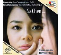 Sa Chen Interpreta Grieg Y Rachmaninov / Orq. Gulbenkian - Foster