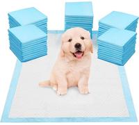 SA Products Empapadores para Perros 50 Unidades, Puppy Pads Absorbentes de 56 x 56 cm, Empapadores Desechables con 5 Capas y Base Antifugas, para Entrenamiento de Cachorros y Uso Diario en Casa