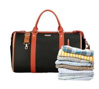 saa c Duffle Plegable - saa c De Viaje con Cremallera De La Cremallera | Bolsa De Almacenamiento Grande Saa c De Viaje Impermeable Zapatos Organizador De Duffel para El Gimnasio De Randon, Negro, Se