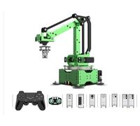 SAANICH Brazo robótico de 5 Ejes MaxArm, manipulador de robótica de código Abierto Alimentado por ESP32 for el Programa Python Arduino, cinemática inversa(Black)
