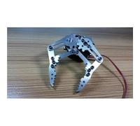 SAANICH Clip de Garra de Robot de Metal, Pinza robótica, Pinza de Brazo mecánico con Servos de 180 Grados for Arduino, Proyecto DIY, Piezas de Juguete(Claw no servo)