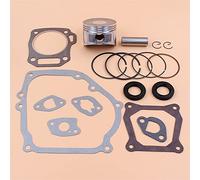 SAANICH Junta de anillos de pistón de 68mm, Kit de sello de aceite apto for GX160 GX200 168F 5,5/6.5HP 2-3.5kw, motor recortador de generador de gasolina