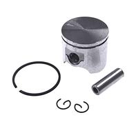 SAANICH Kit de anillo de pasador de pistón de 40 mm y 42 mm apto for HUSQVARNA 340 345 345e 346 346XP EPA, repuesto de motor de motosierra a gasolina 503907371(40mm Hus340)