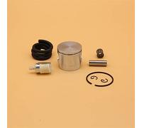 SAANICH Kit de cojinete de filtro de línea de combustible de anillo de pasador de pistón de 40mm 42mm 44mm apto for HUSQVARNA 340 345 345e 346 346XP 350 503907371 piezas de motosierra(HUS340 40MM)