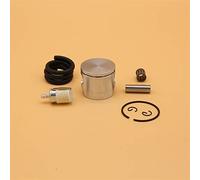 SAANICH Kit de cojinete de filtro de línea de combustible de anillo de pasador de pistón de 40mm 42mm 44mm apto for HUSQVARNA 340 345 345e 346 346XP 350 503907371 piezas de motosierra(HUS340 40MM)