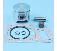 SAANICH Kit de junta de silenciador de cilindro de cojinete de aguja de pasador de anillo de pistón de 44mm apto for Husqvarna 350 351 340 345 CS2150 CS2145 CS2141#503 89 96-71