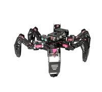 SAANICH Kit de Robot Hexapod Spiderbot for robótica biónica programable Arduino(with Sensor Kit)