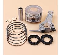 SAANICH Kit de sello de aceite de cigüeñal de biela de anillos de pistón de 68mm apto for cortacésped GX160 GX 160 chino 168F 5.5HP